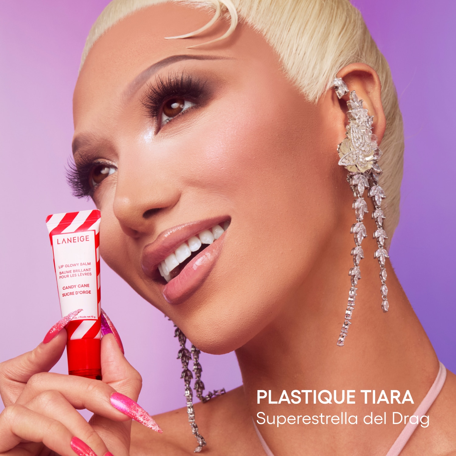 LIP GLOWY BALM CANDY CANE (BÁLSAMO PARA LABIOS)
